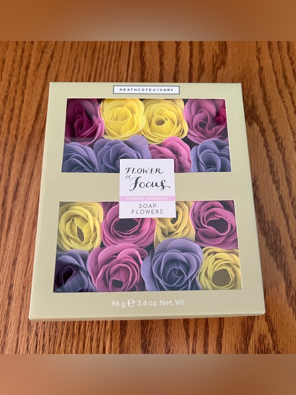 Heathcote & Ivory Flower of Focus Soap Flowers - Pink, Yellow & Purple